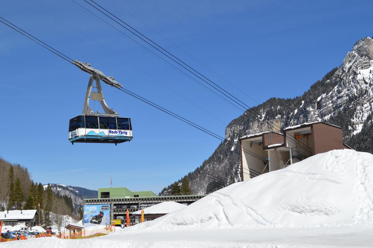 Hotel Garni Rosslipost Unteriberg ภายนอก รูปภาพ